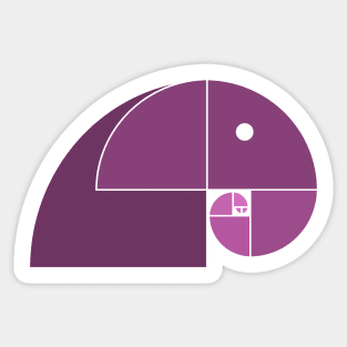 Fibonacci Elephant Sticker